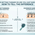 Is Your Hair Getting Thinner or Are You Just Shedding More? How to Tell the Difference