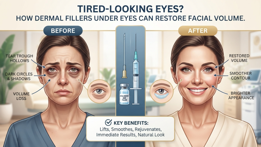 Dermal Fillers Under Eyes