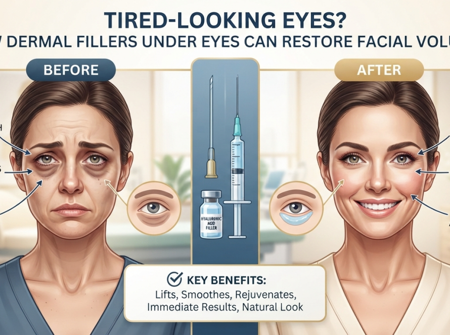 Dermal Fillers Under Eyes